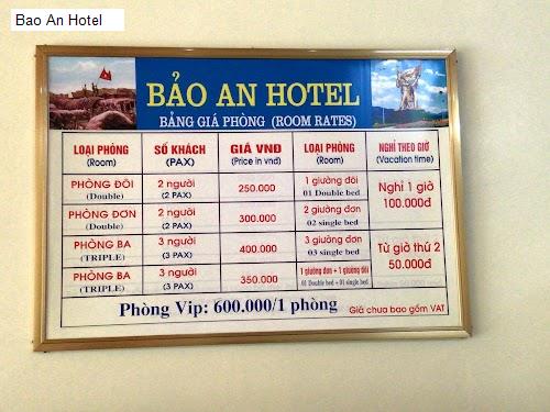 Chất lượng Bao An Hotel